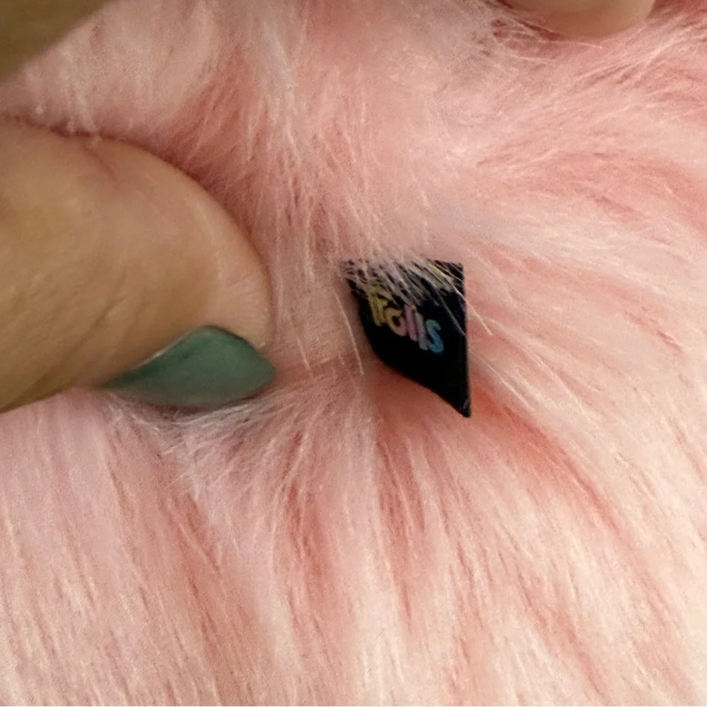 Trolls Vibrant‎ Pink Ombré Faux Fur Vest
